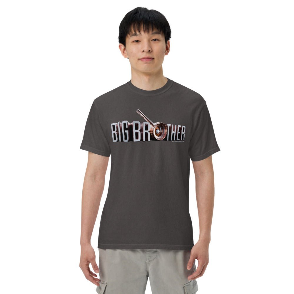 Big Brother Gold Magnifying Glass Unisex Comfort Colors T-Shirt - Paramount Shop