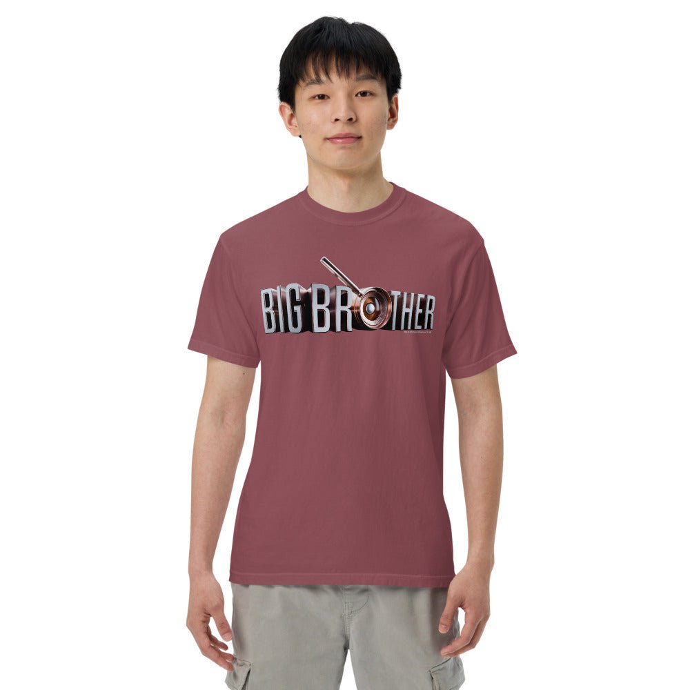 Big Brother Gold Magnifying Glass Unisex Comfort Colors T-Shirt - Paramount Shop