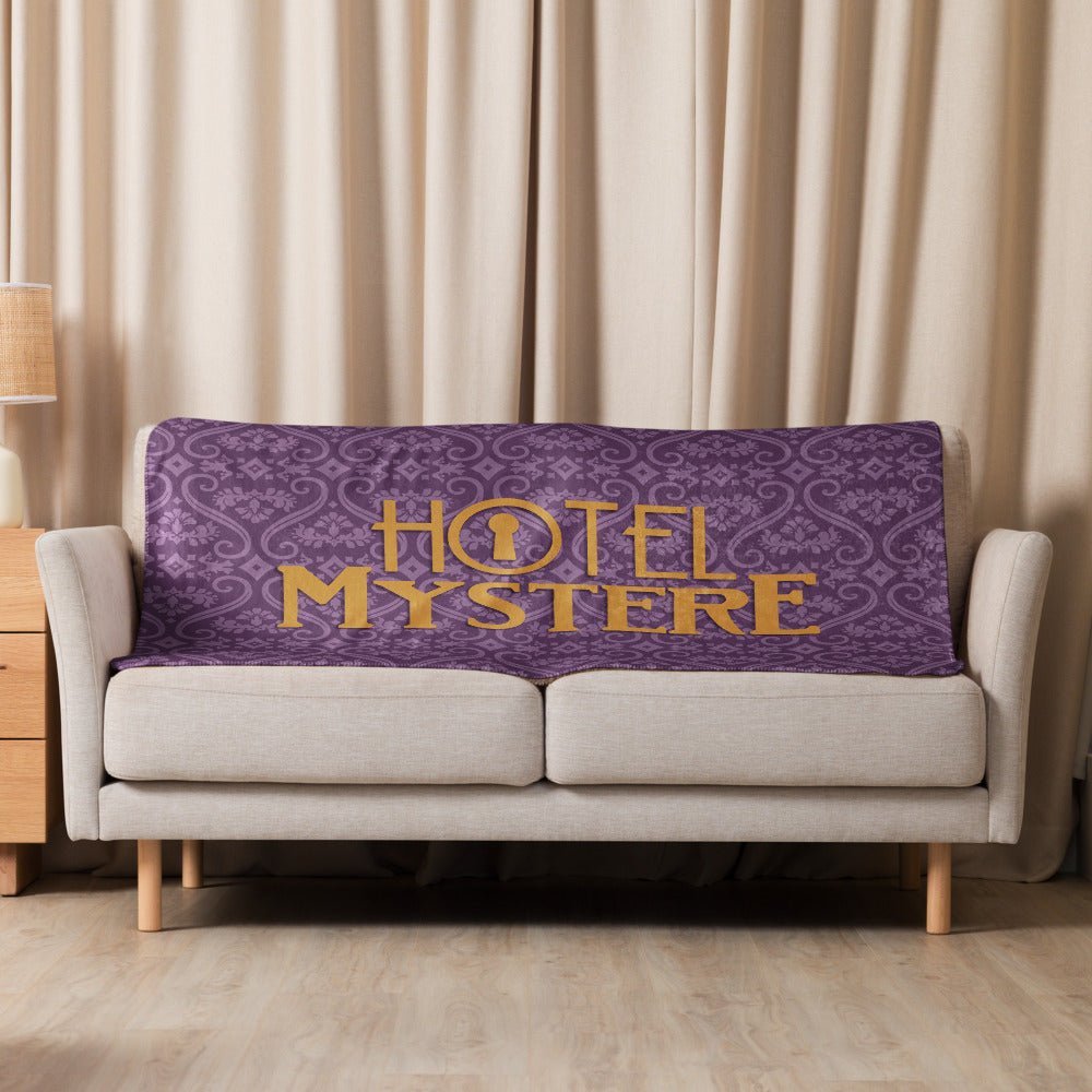 Big Brother Hotel Mystere Premium Sherpa Blanket - Paramount Shop