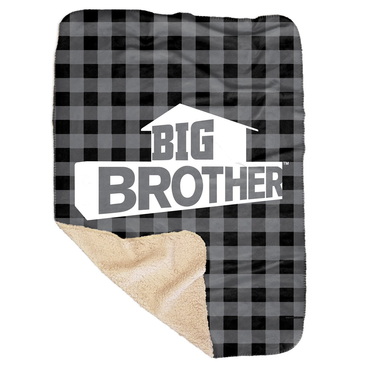 Big Brother Logo Sherpa Blanket - Paramount Shop