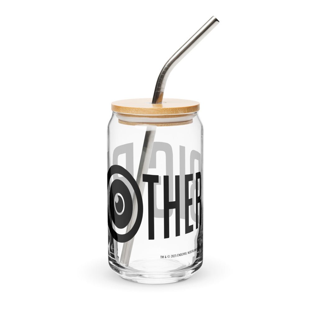 Big Brother Season 27 Logo Can - Shaped Glass with Lid and Straw - Paramount Shop
