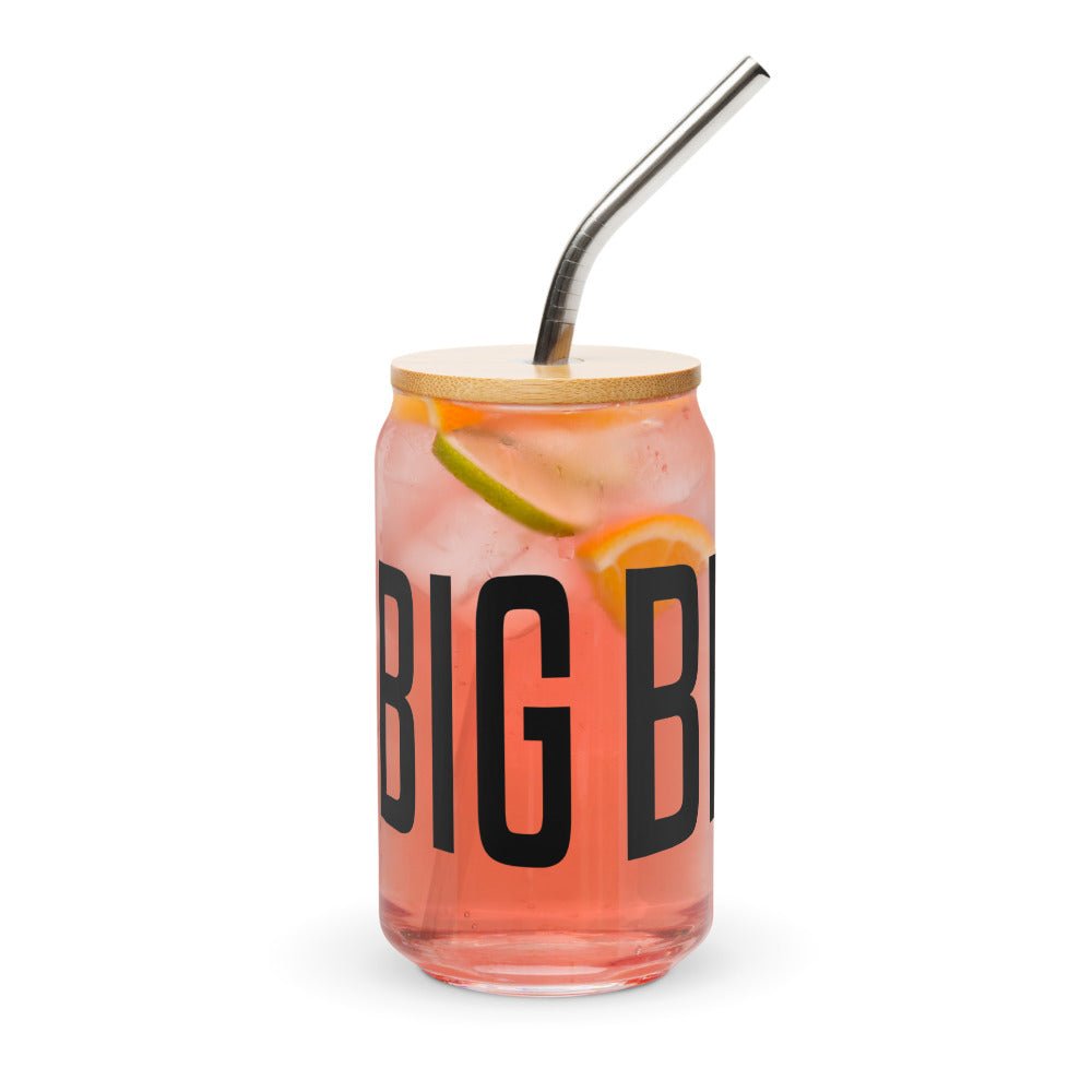Big Brother Season 27 Logo Can - Shaped Glass with Lid and Straw - Paramount Shop