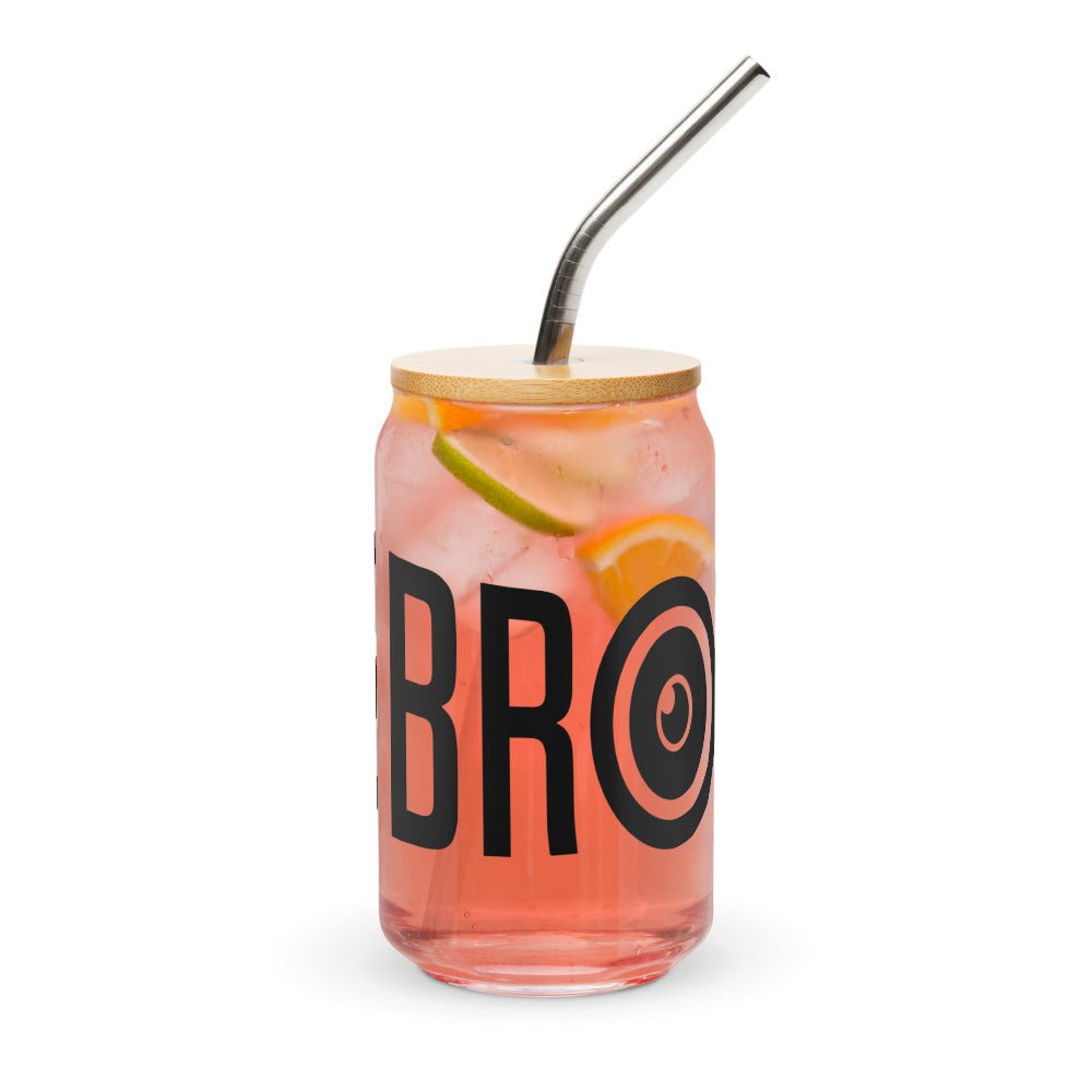 Big Brother Season 27 Logo Can - Shaped Glass with Lid and Straw - Paramount Shop