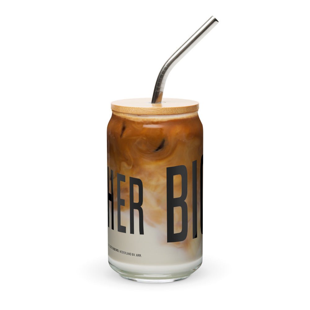 Big Brother Season 27 Logo Can - Shaped Glass with Lid and Straw - Paramount Shop