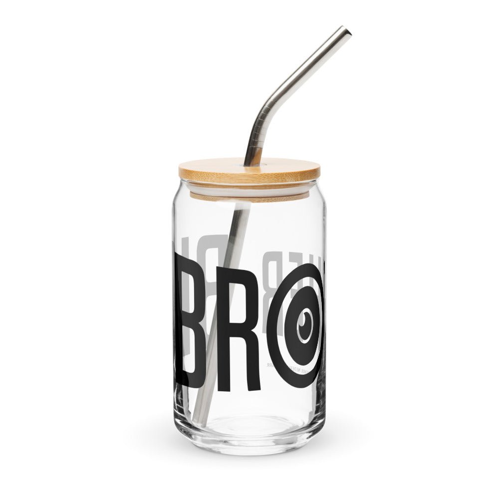 Big Brother Season 27 Logo Can - Shaped Glass with Lid and Straw - Paramount Shop