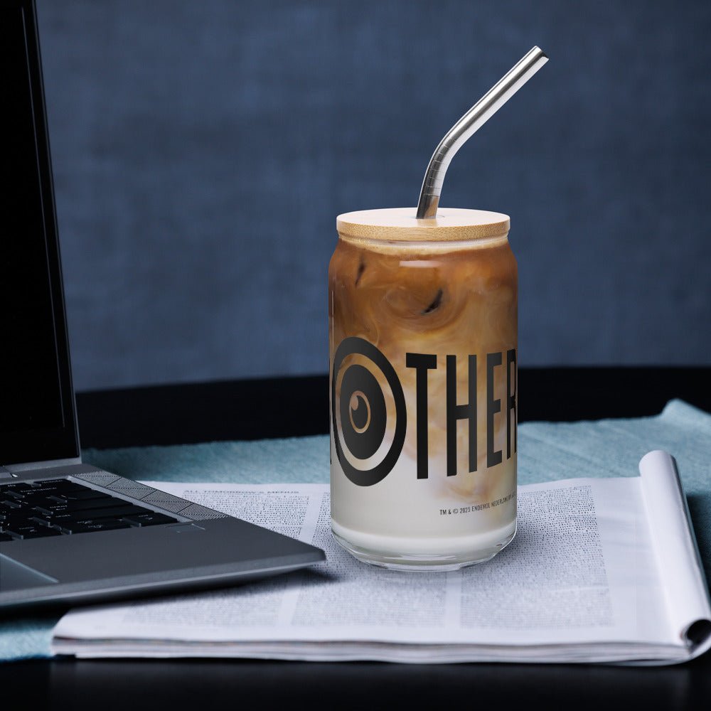 Big Brother Season 27 Logo Can - Shaped Glass with Lid and Straw - Paramount Shop
