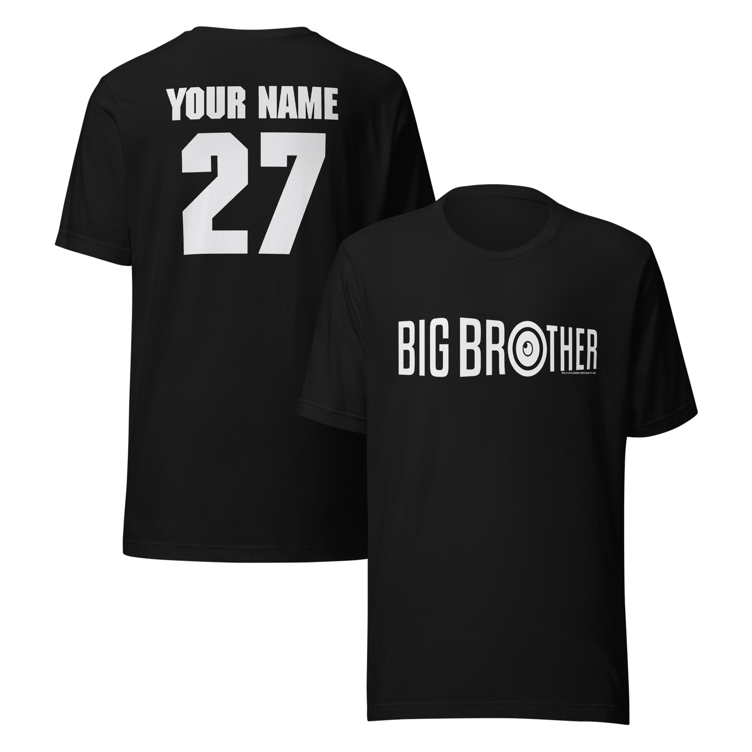 Big Brother Season 27 Logo Personalized Unisex T-Shirt - Paramount Shop