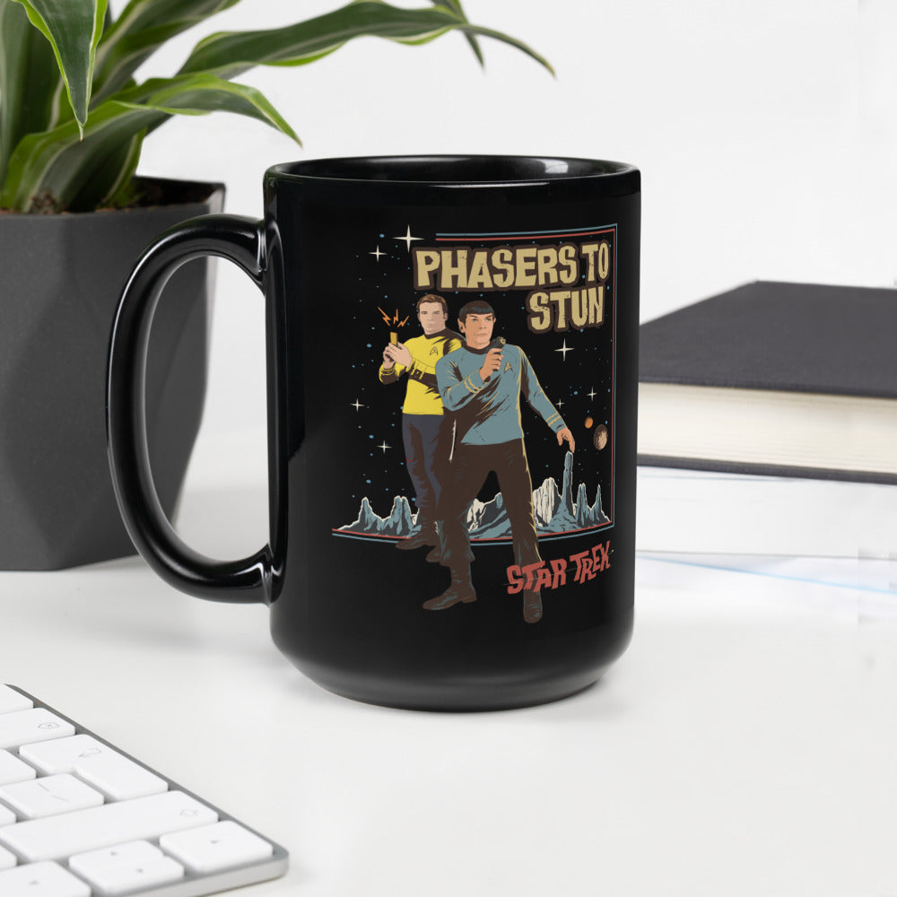 Star Trek: The Original Series Phaser zur Betäubung von Schwarz Tasse