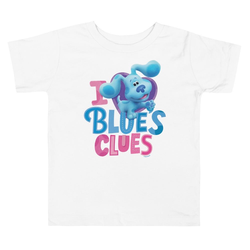 Blue's Clues & You! I Love Blue's Clues Toddler Short Sleeve T - Shirt - Paramount Shop