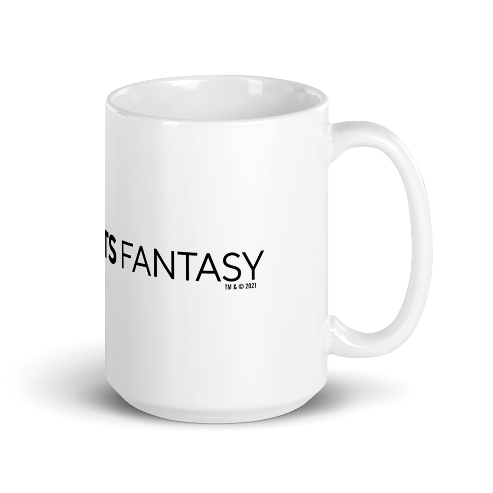 CBS Sports Fantasy Logo White Mug - Paramount Shop