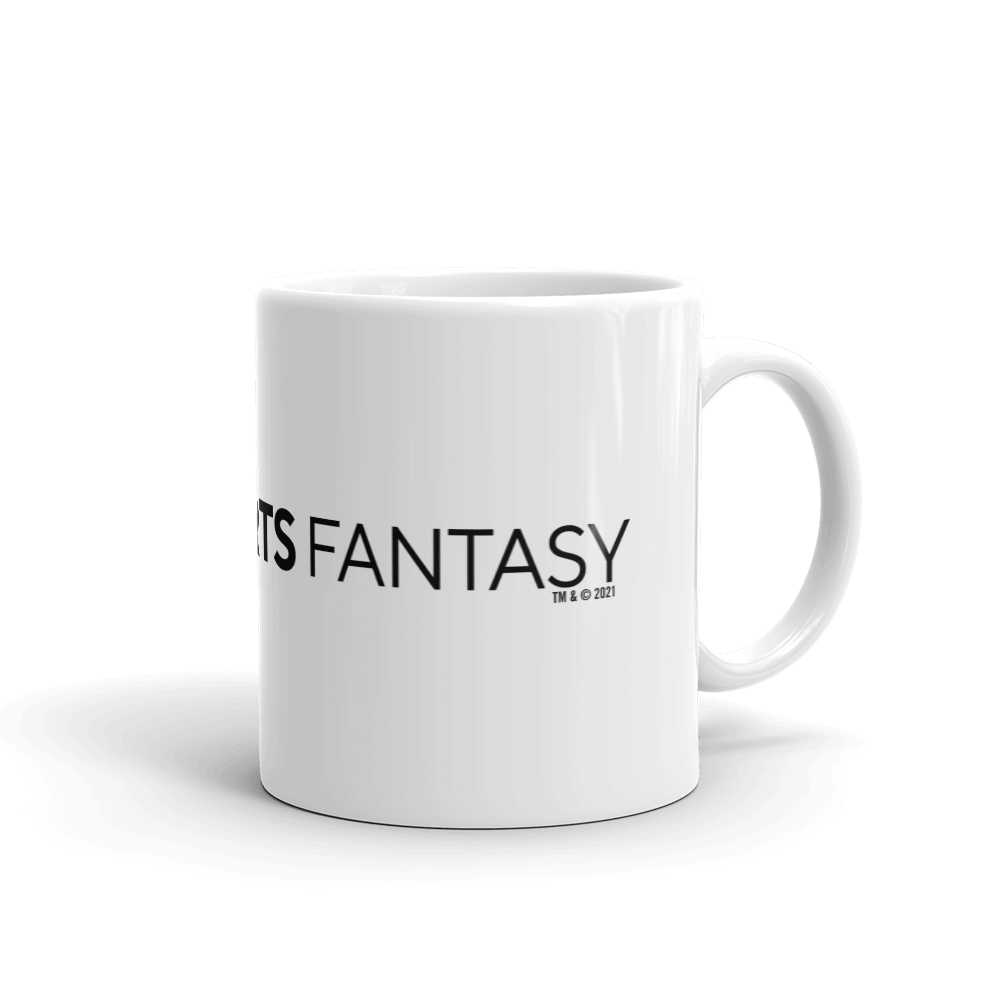 CBS Sports Fantasy Logo White Mug - Paramount Shop