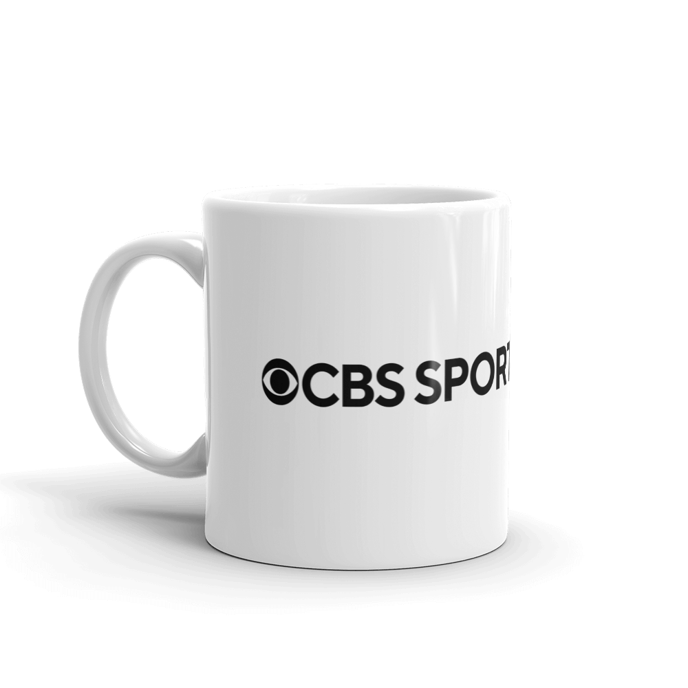 CBS Sports Fantasy Logo White Mug - Paramount Shop