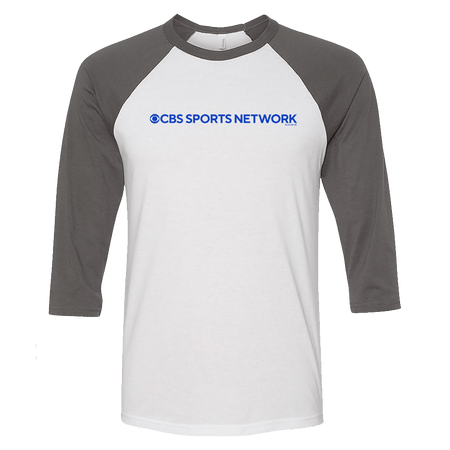 CBS Sports Network Logo 3/4 Sleeve Baseball T - Shirt - Paramount Shop