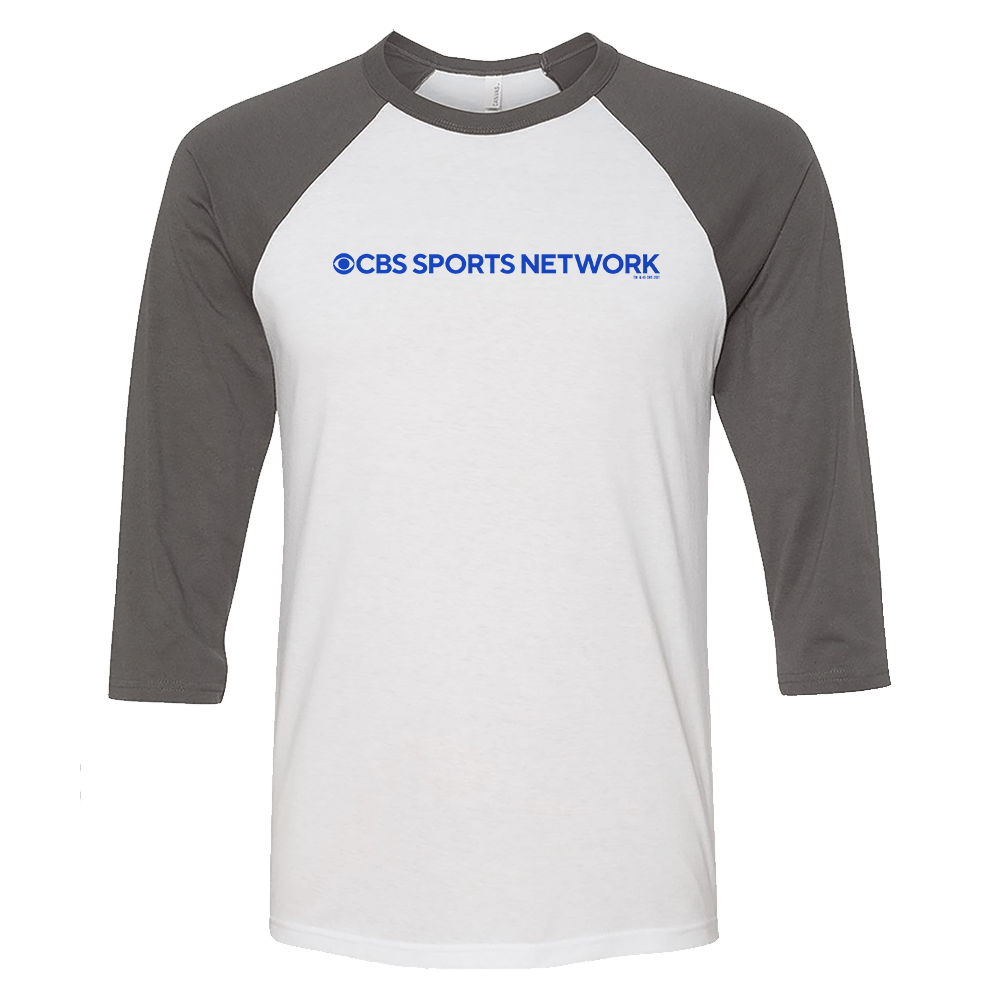 CBS Sports Network Logo 3/4 Sleeve Baseball T - Shirt - Paramount Shop