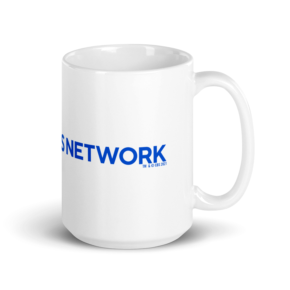 CBS Sports Network Logo White Mug - Paramount Shop