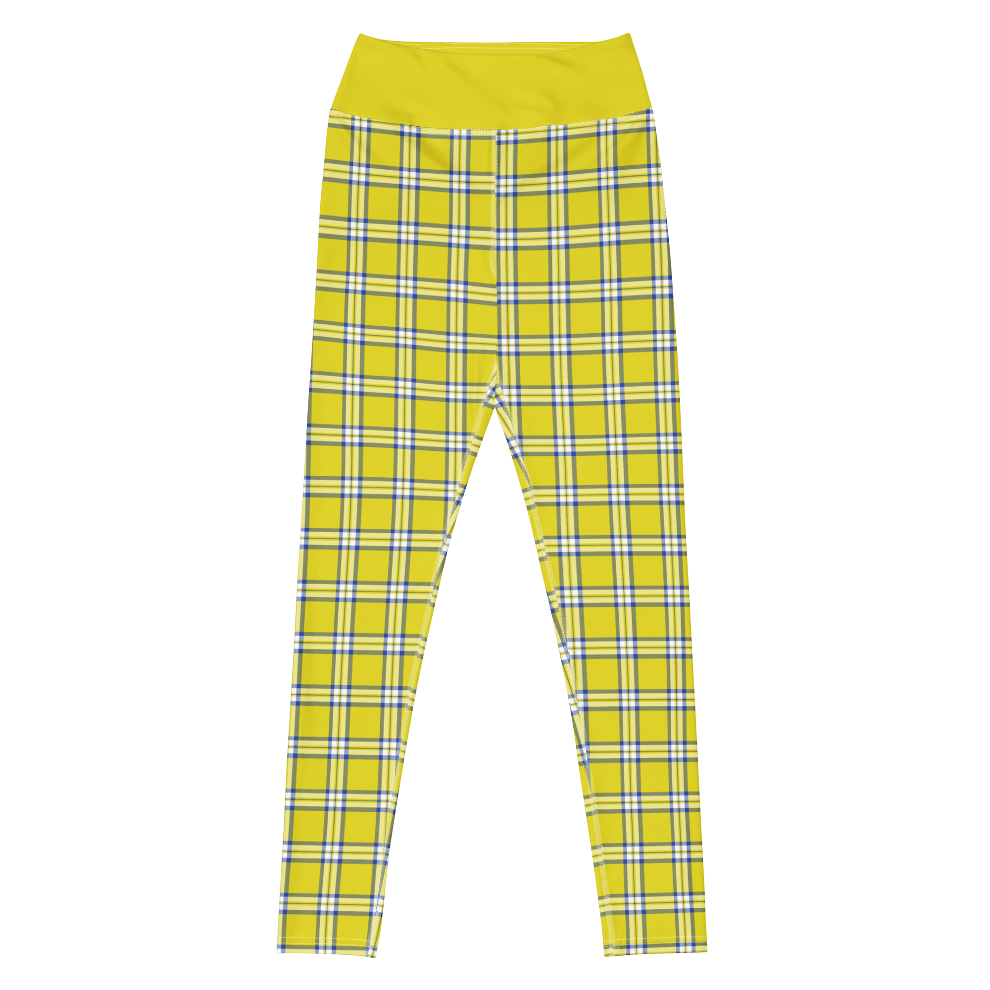 Plaid yoga pants sales