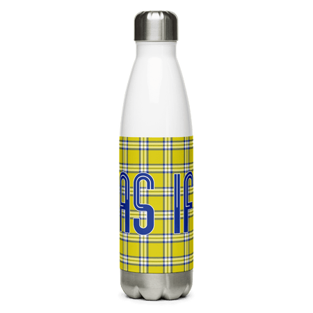 Clueless Yellow Plaid Stainless Steel Water Bottle - Paramount Shop