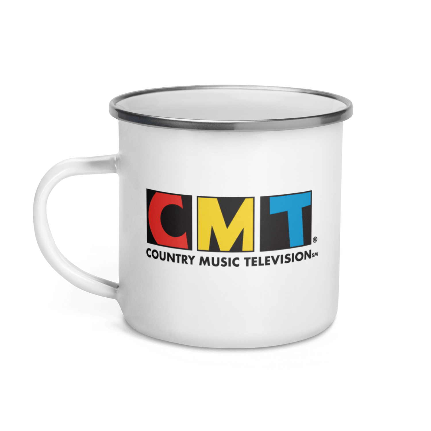 CMT Logo Enamel Camping Mug - Paramount Shop