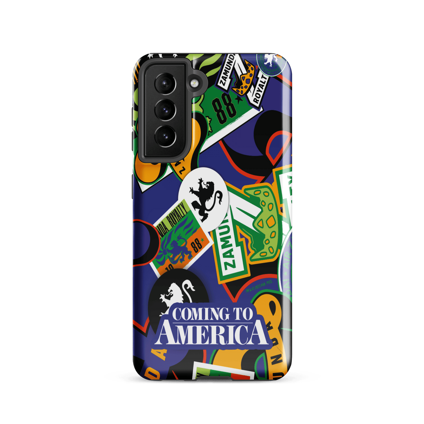 Coming To America Zamunda Pattern Tough Phone Case - Samsung - Paramount Shop