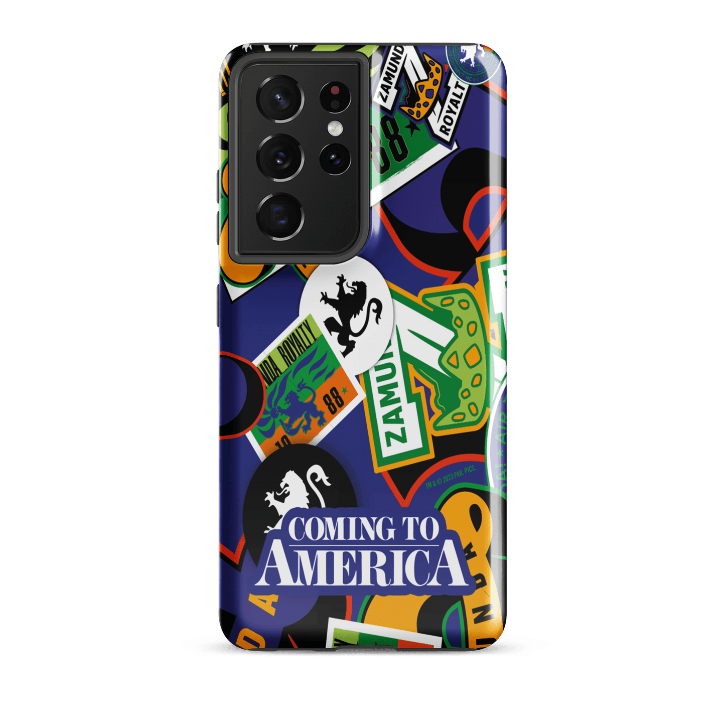 Coming To America Zamunda Pattern Tough Phone Case - Samsung - Paramount Shop