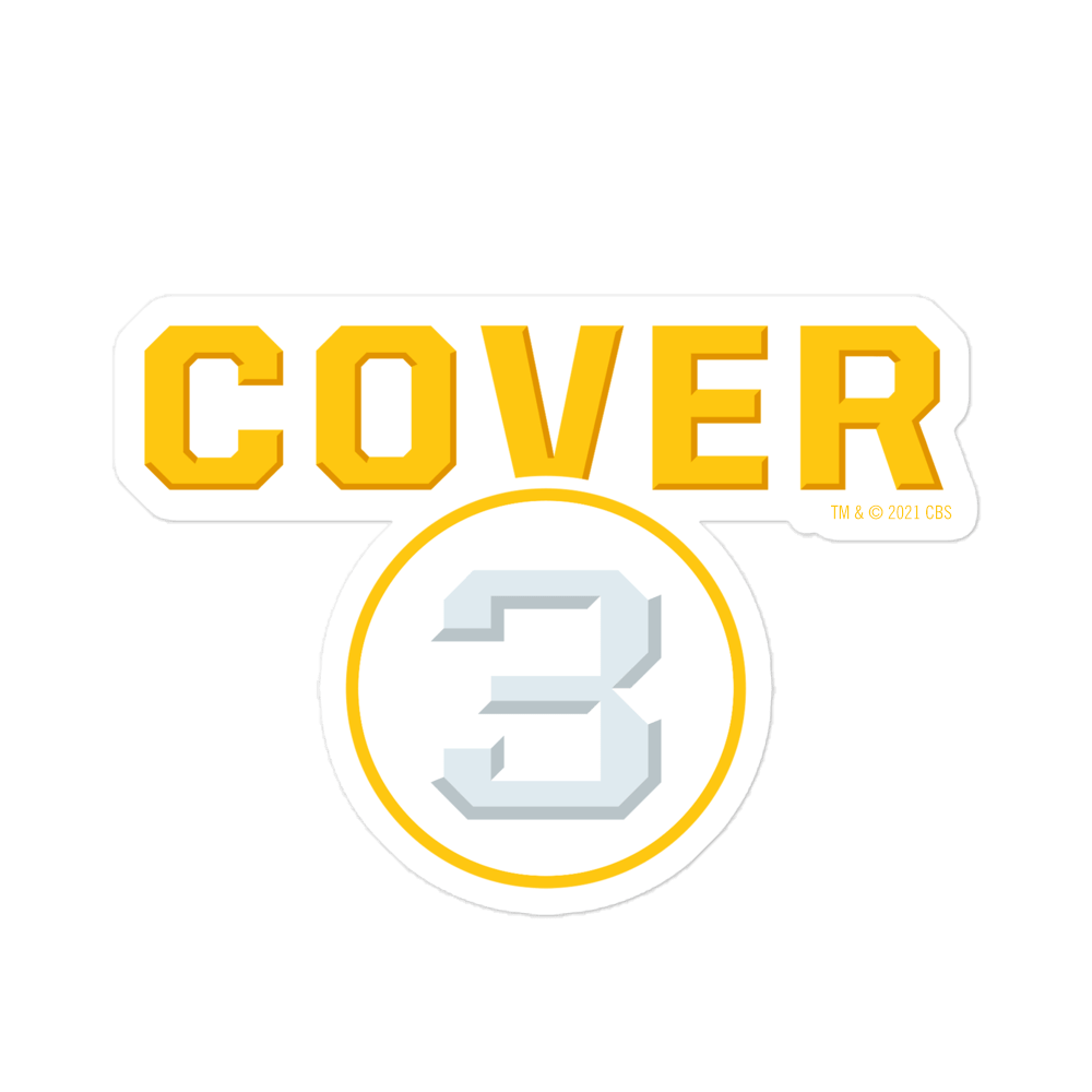 Cover 3 Logo Die Cut Sticker - Paramount Shop