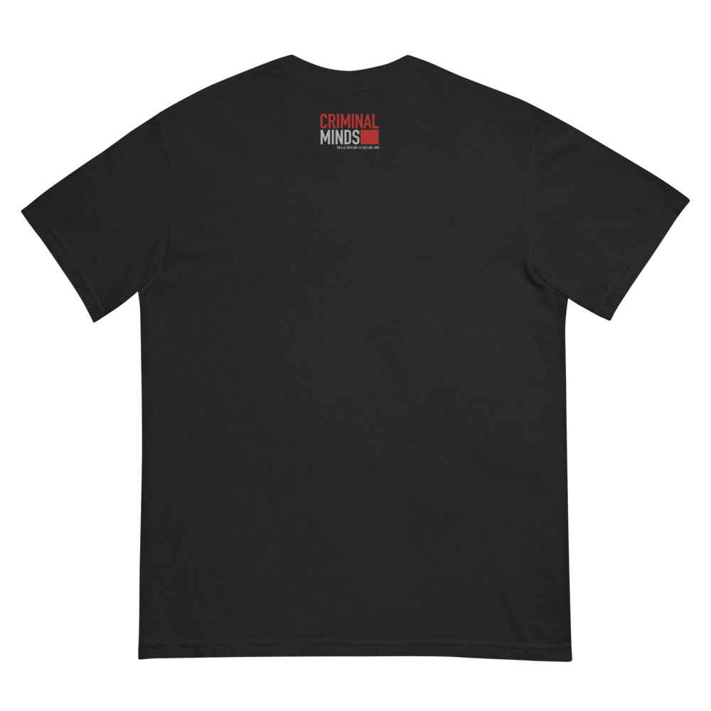 Criminal Minds BAU Unisex Comfort Colors T-Shirt - Paramount Shop