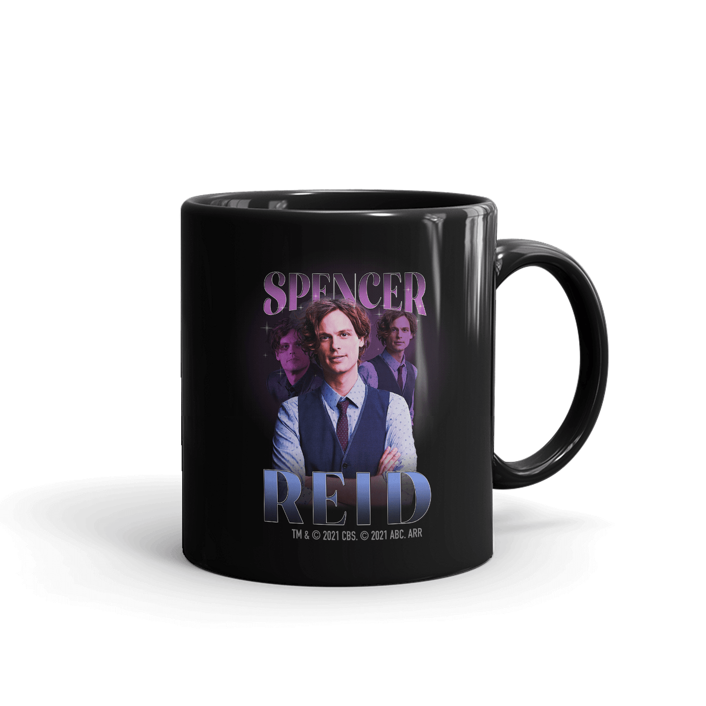 Criminal Minds Spencer Reid Heart Throb Black Mug - Paramount Shop