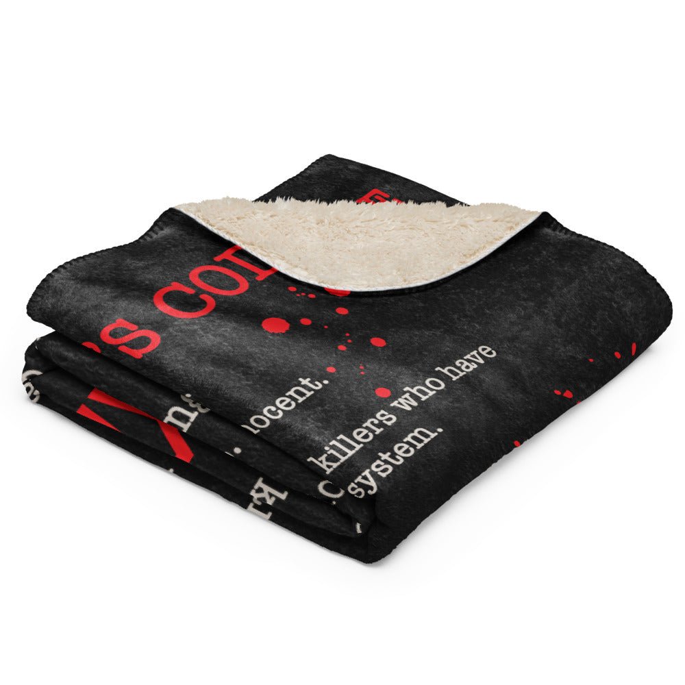 Dexter Harry's Code Sherpa Blanket - Paramount Shop