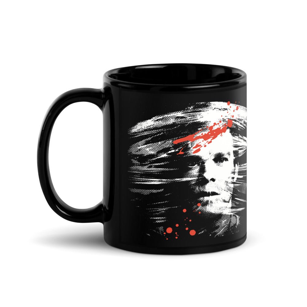 Dexter In Plastic Black Mug