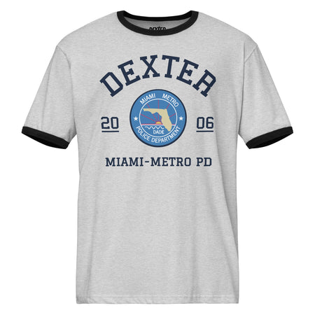 Dexter Ringer T-Shirt Miami - Metro PD - Paramount Shop
