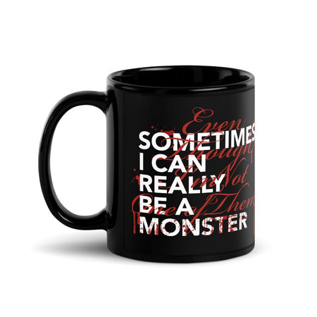 Dexter Sometimes I Can Really Be A Monster Black Mug - Paramount Shop