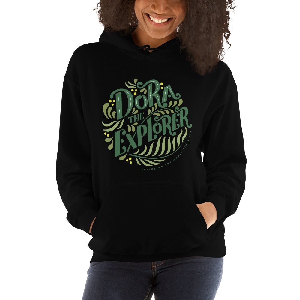 Dora the Explorer Floral Hooded Sweatshirt - Paramount Shop