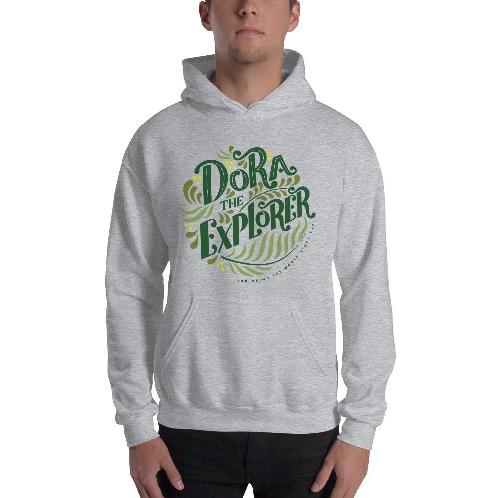 Dora the Explorer Floral Hooded Sweatshirt - Paramount Shop