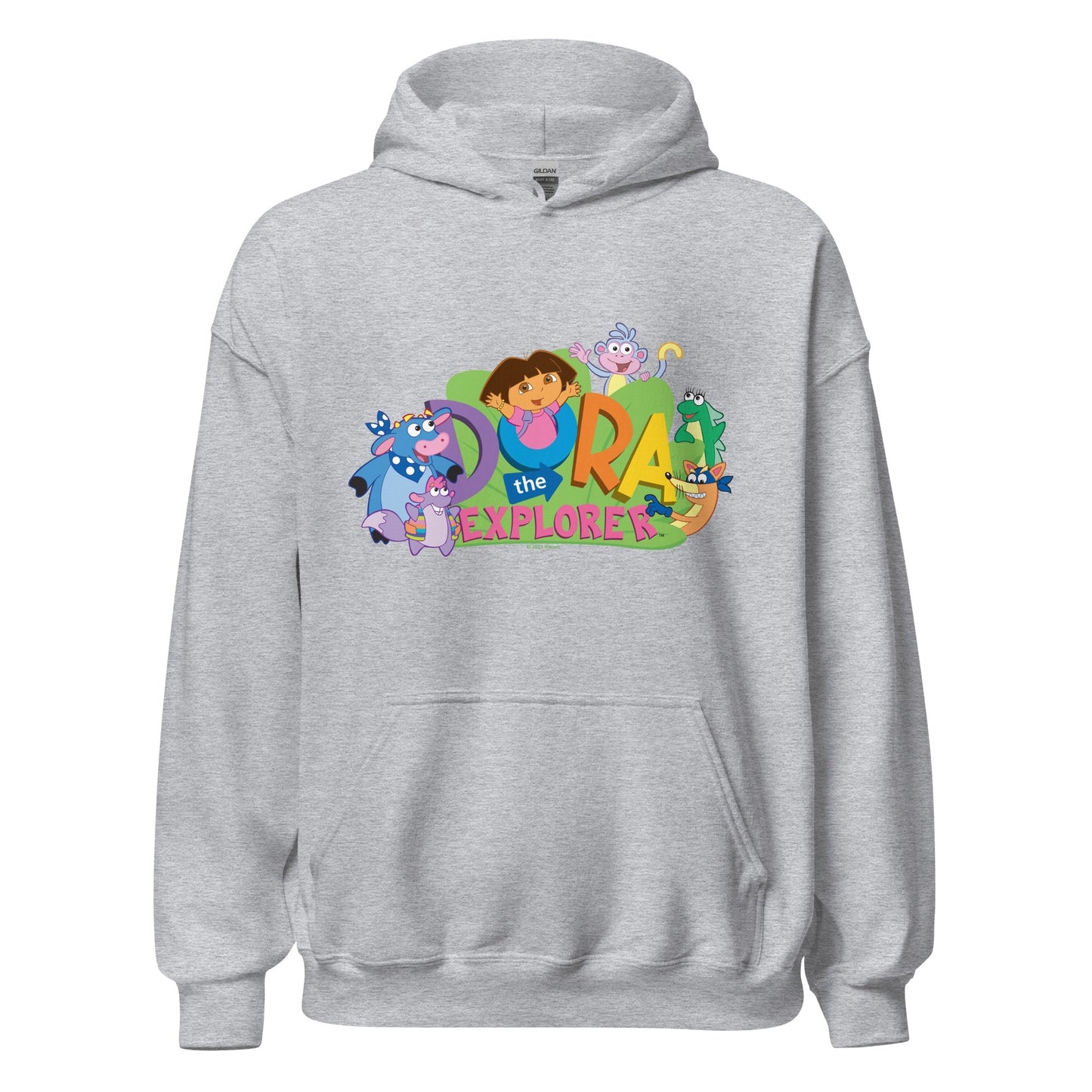 Dora the Explorer Logo Hooded Sweatshirt - Paramount Shop