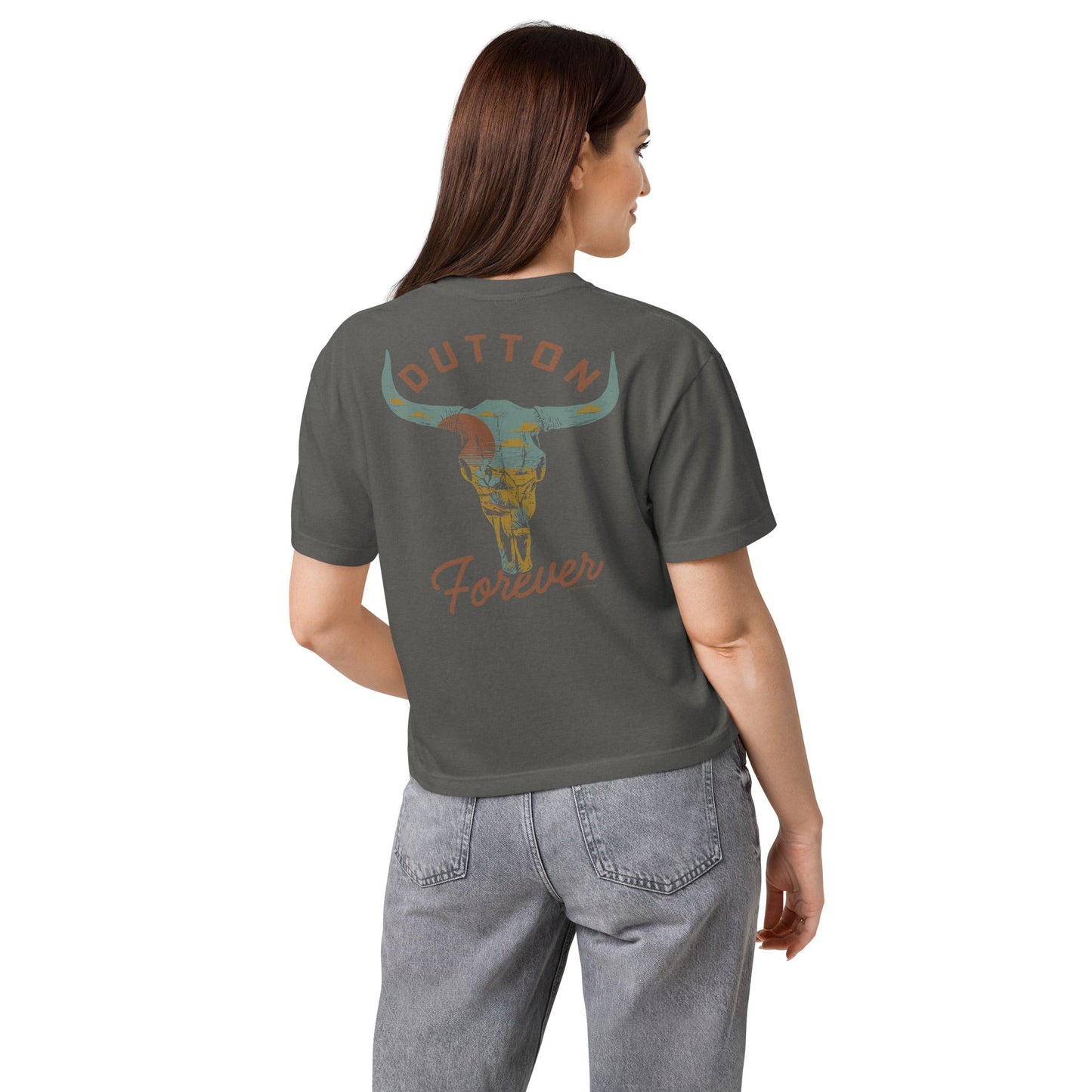 Dutton Ranch Women's Boxy T-Shirt Dutton Forever - Paramount Shop