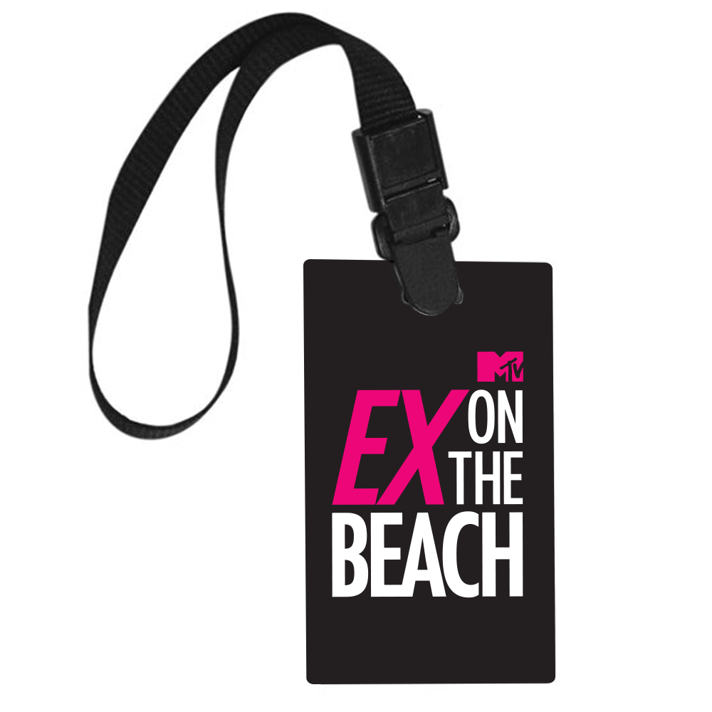 Ex on the Beach Logo Personalized Luggage Tag - Paramount Shop