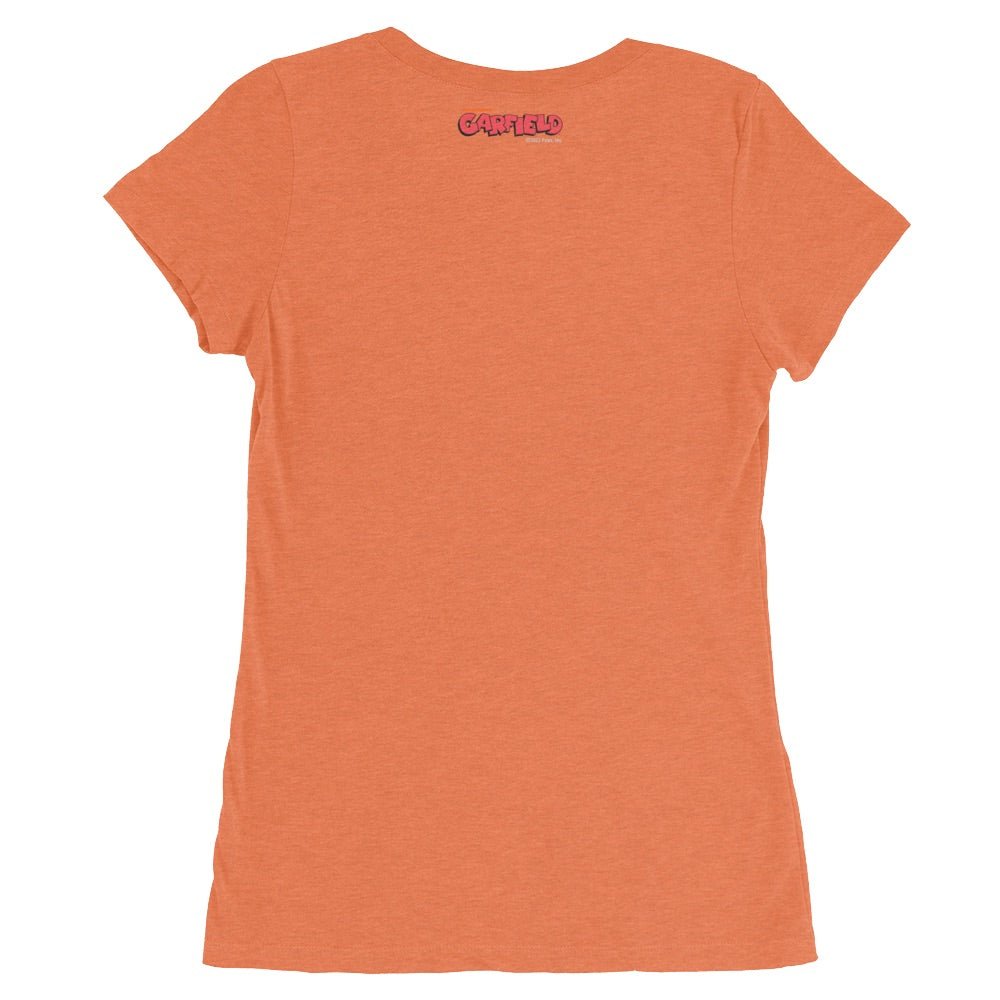 Garfield Don't Worry Be Stupid Women's Tri - Blend Short Sleeve T - Shirt - Paramount Shop