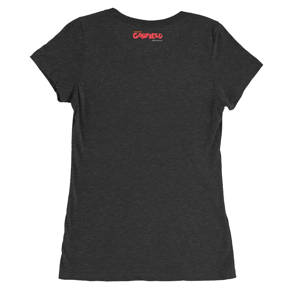 Garfield Don't Worry Be Stupid Women's Tri - Blend Short Sleeve T - Shirt - Paramount Shop