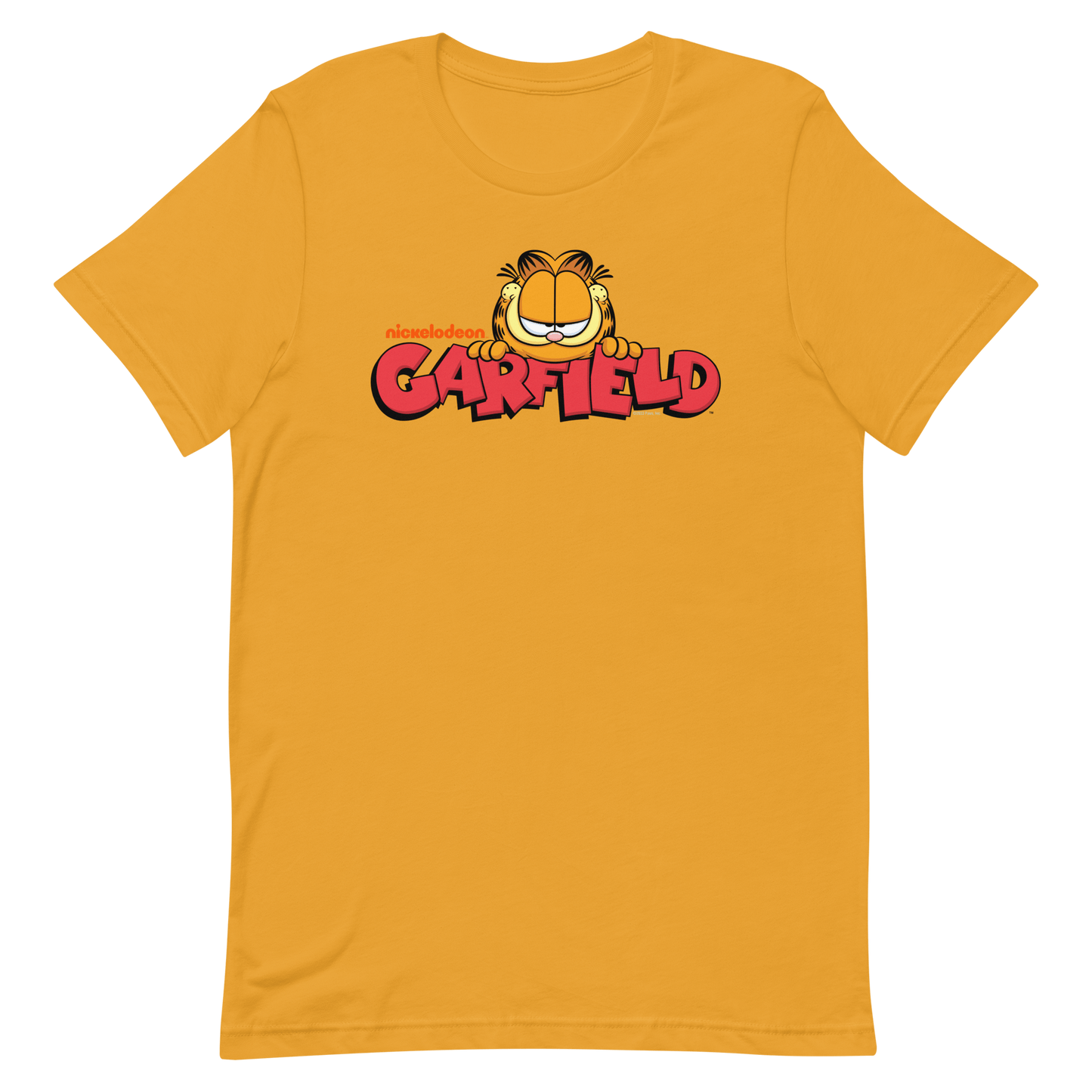 Garfield Logo Adult Short Sleeve T - Shirt - Paramount Shop