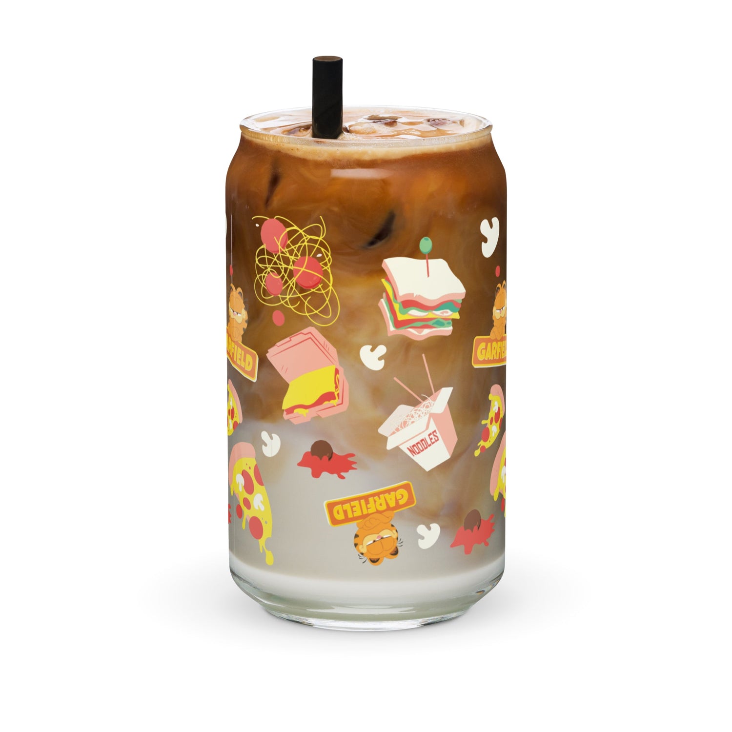 Garfield Movie Food Can Glass - Paramount Shop