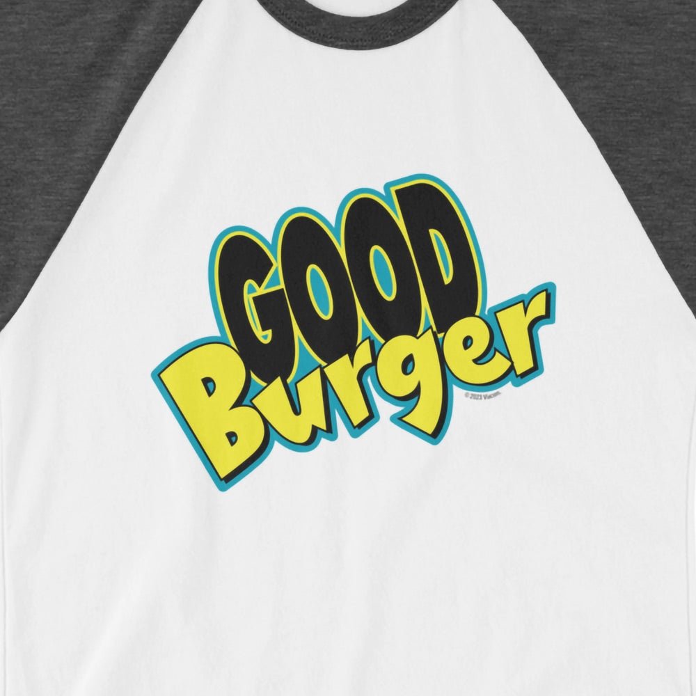 Good Burger Logo Adult 3/4 Sleeve Raglan Shirt - Paramount Shop