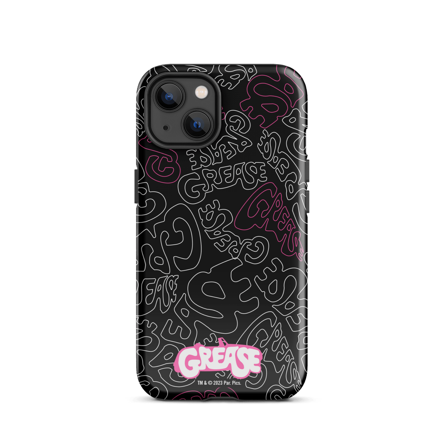 Grease Pattern Tough Phone Case - iPhone - Paramount Shop