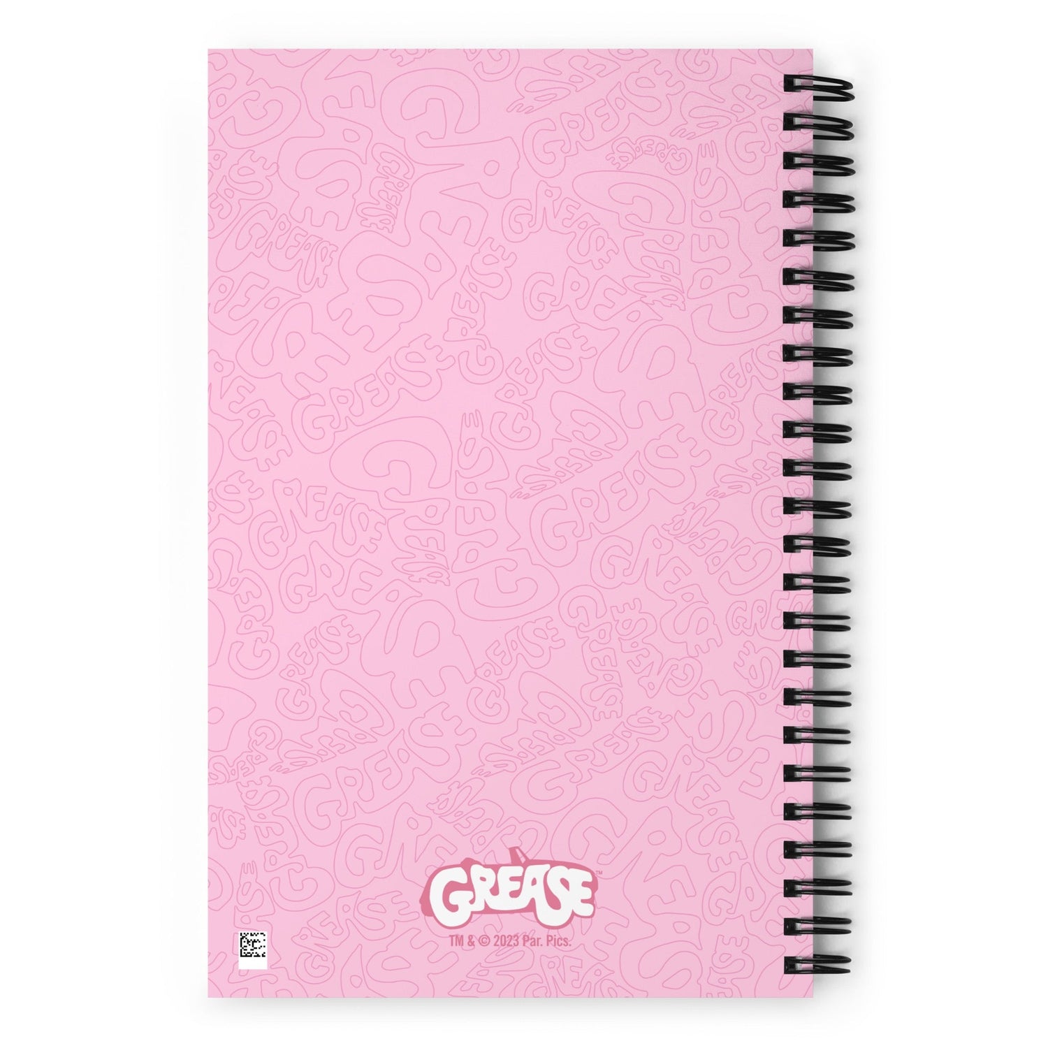 Grease Pink Ladies Kisses Spiral Notebook - Paramount Shop