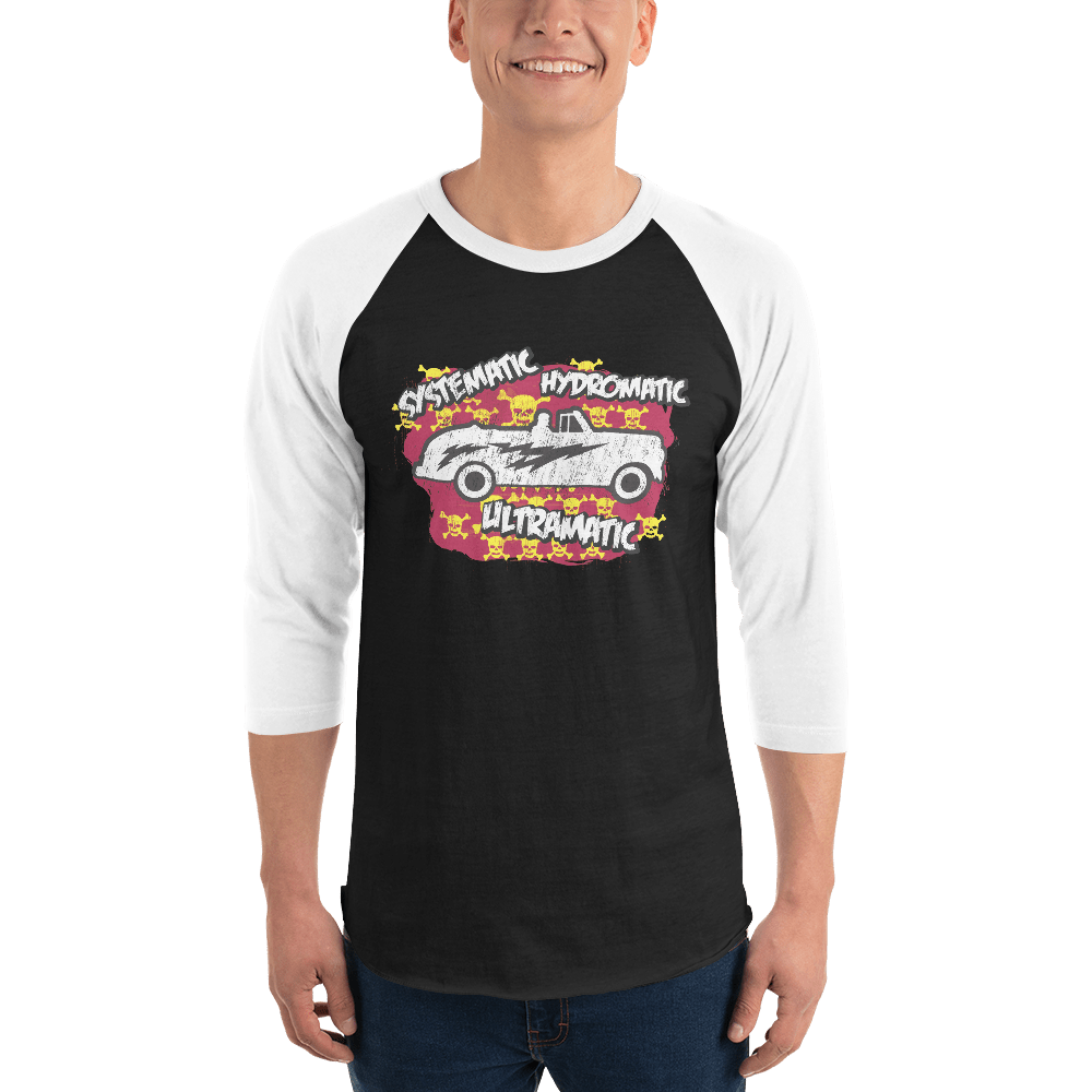 Grease Systematic Hydromatic Ultramatic Unisex 3/4 Sleeve Raglan Shirt - Paramount Shop