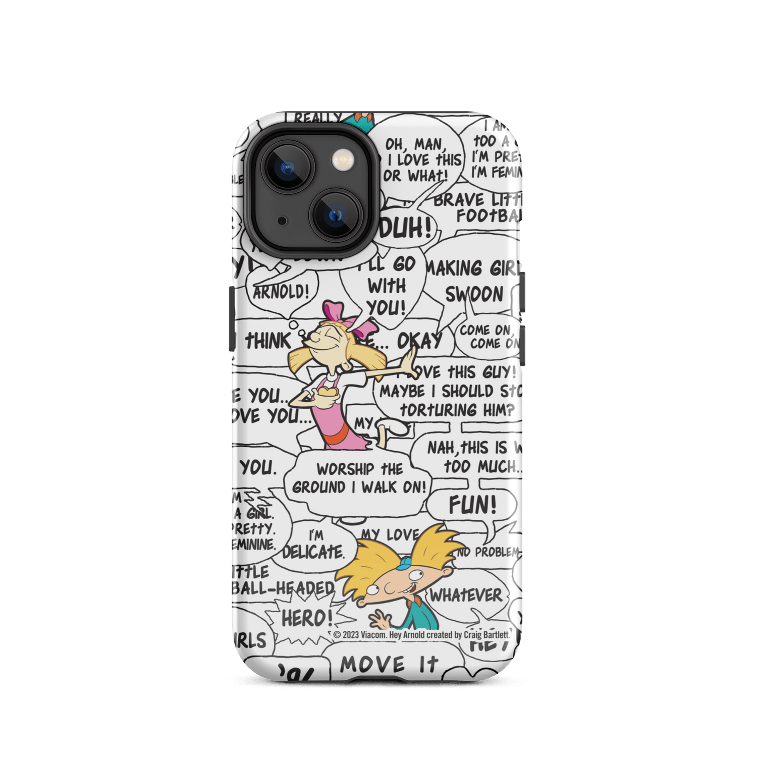 Hey Arnold! Comic Tough Phone Case - iPhone - Paramount Shop