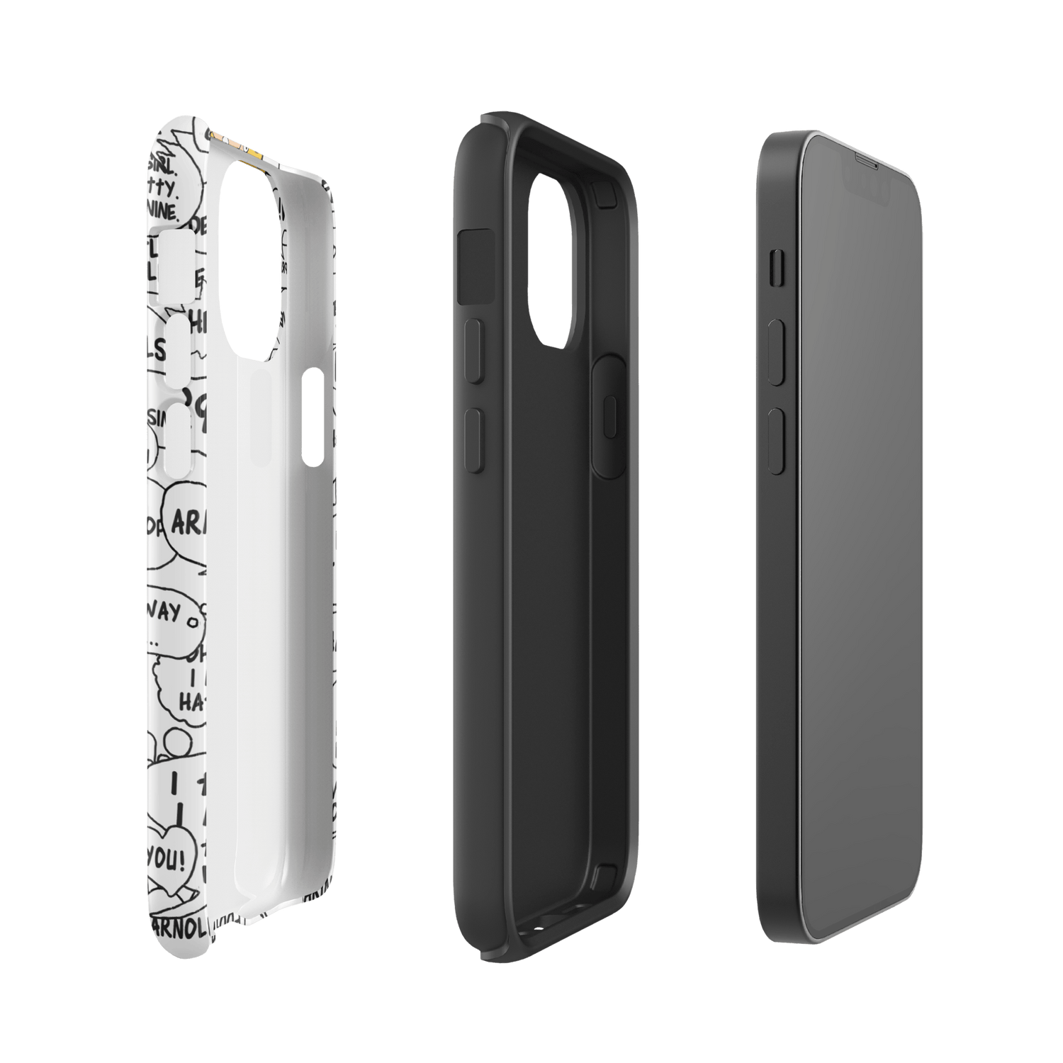 Hey Arnold! Comic Tough Phone Case - iPhone - Paramount Shop