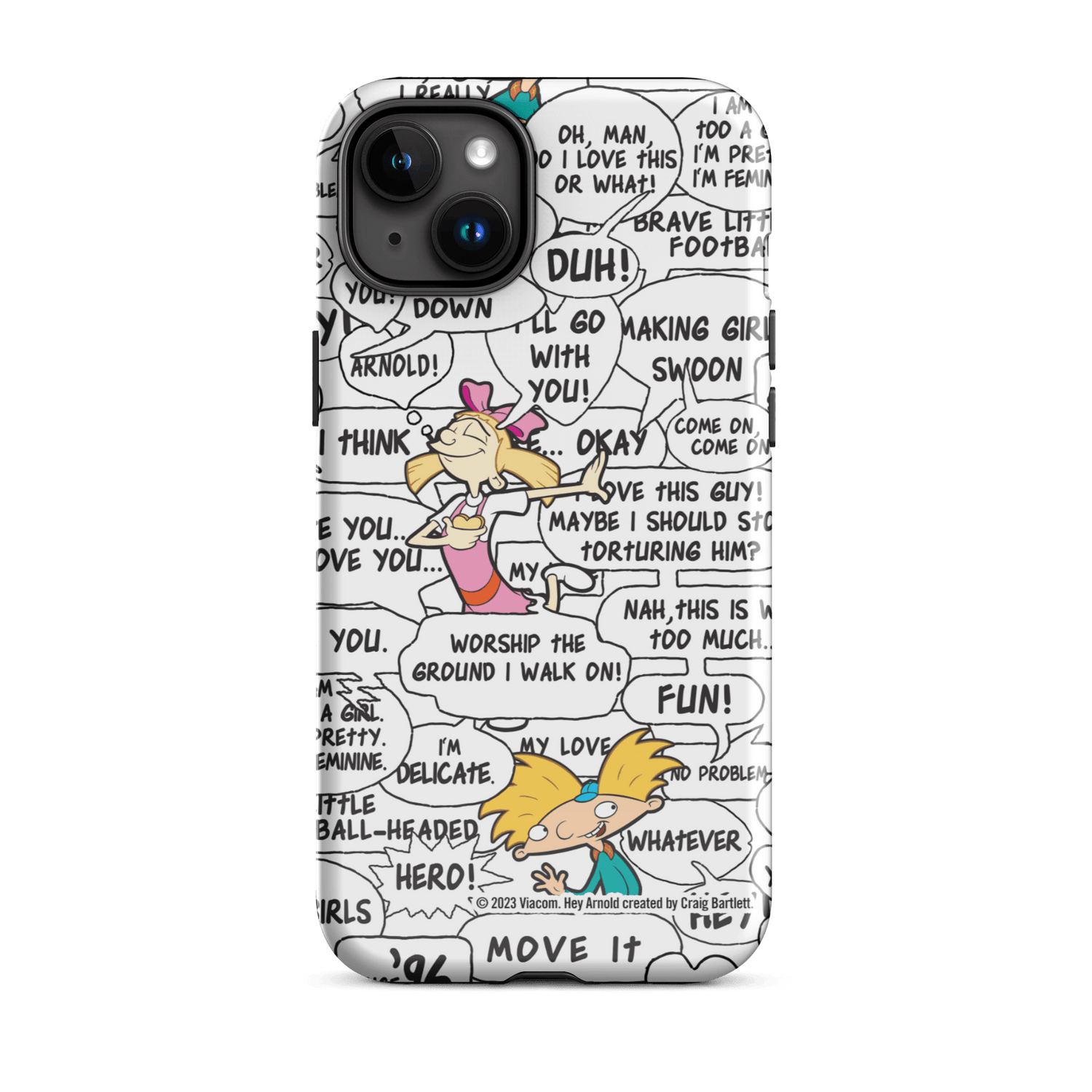 Hey Arnold! Comic Tough Phone Case - iPhone - Paramount Shop