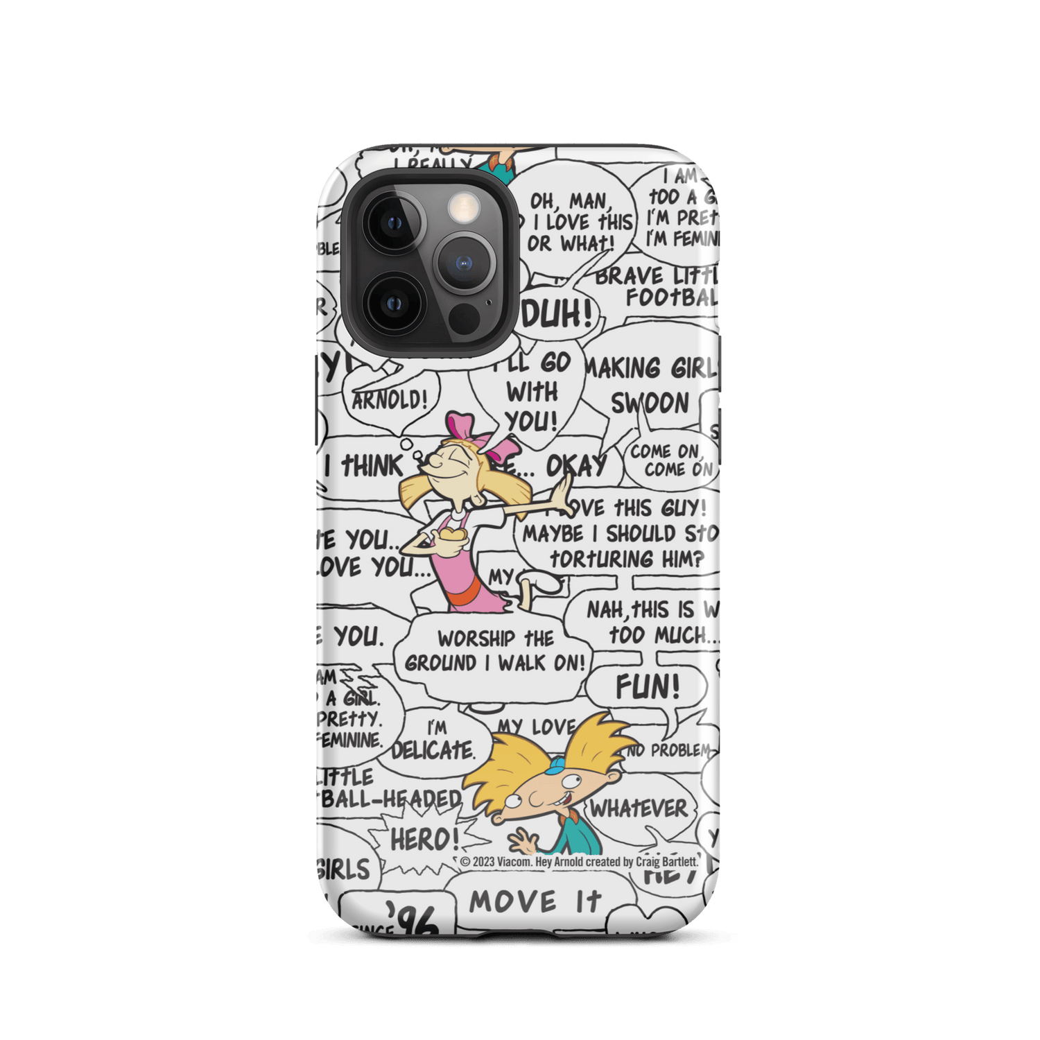 Hey Arnold! Comic Tough Phone Case - iPhone - Paramount Shop