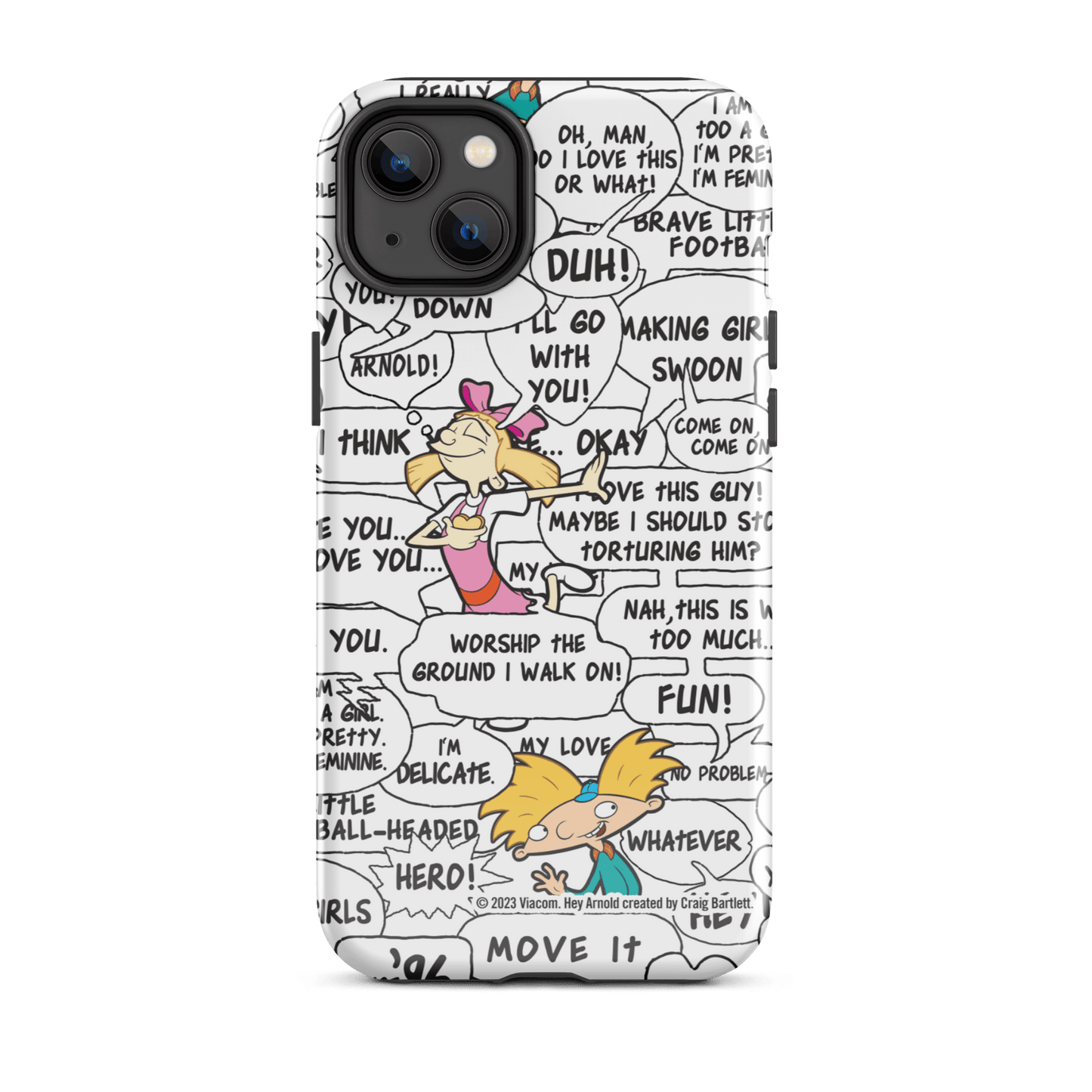 Hey Arnold! Comic Tough Phone Case - iPhone - Paramount Shop