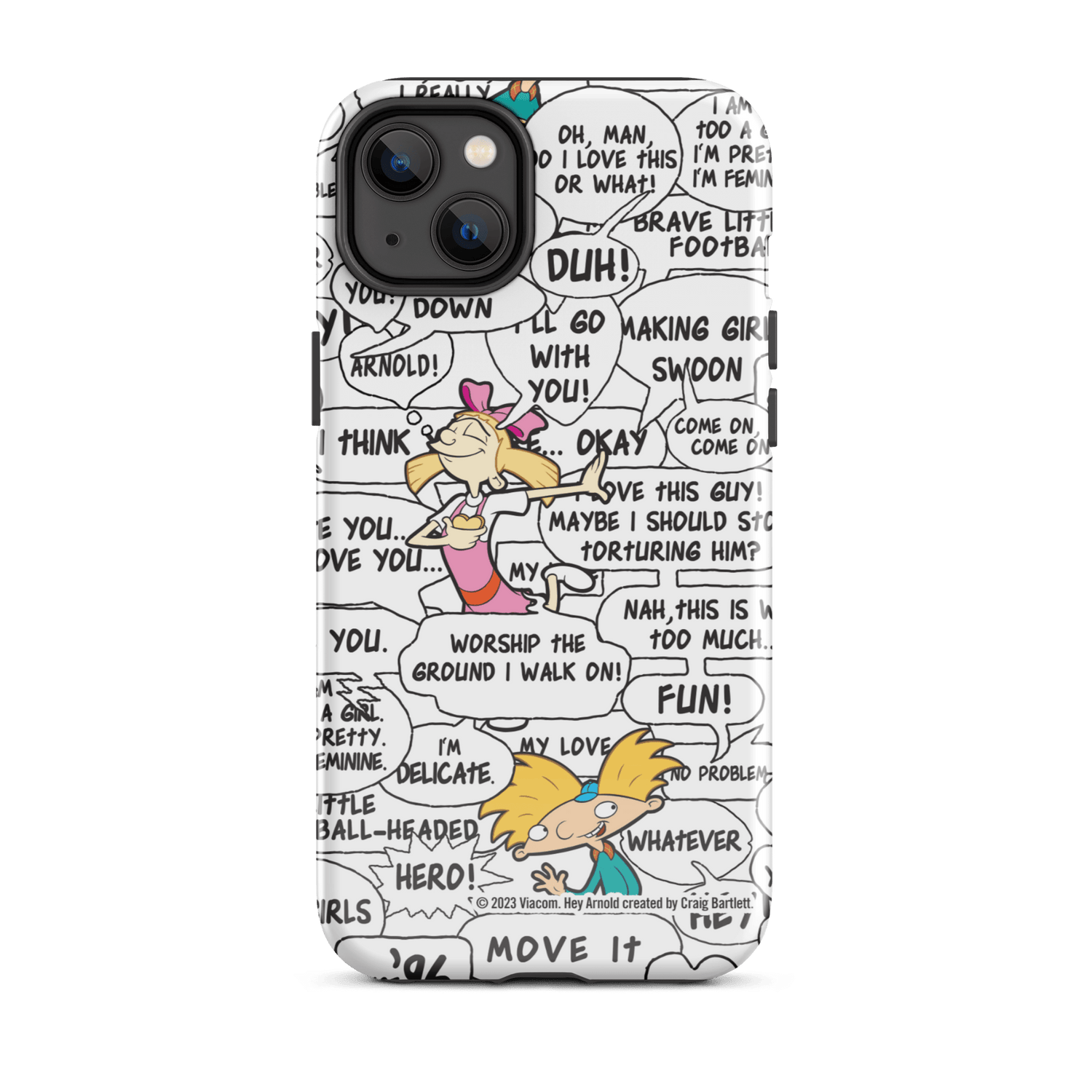Hey Arnold! Comic Tough Phone Case - iPhone - Paramount Shop